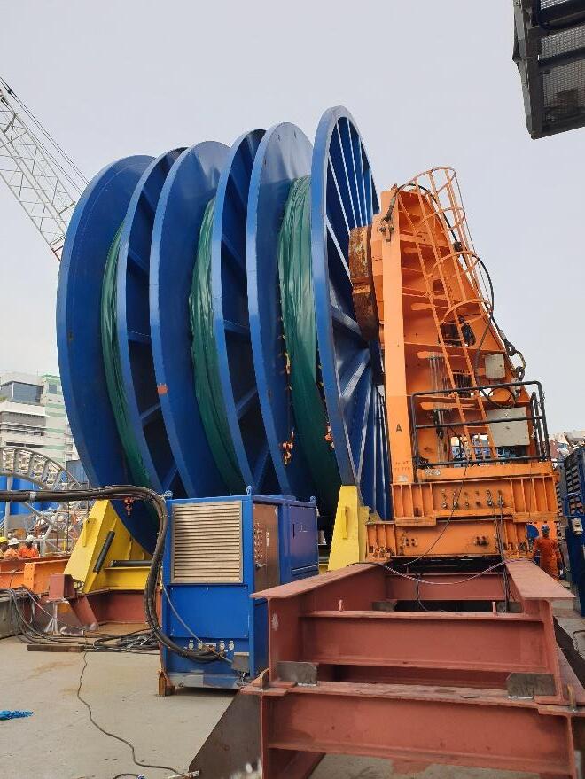 Reel Hub Drive assembly on Nostag 10 deck