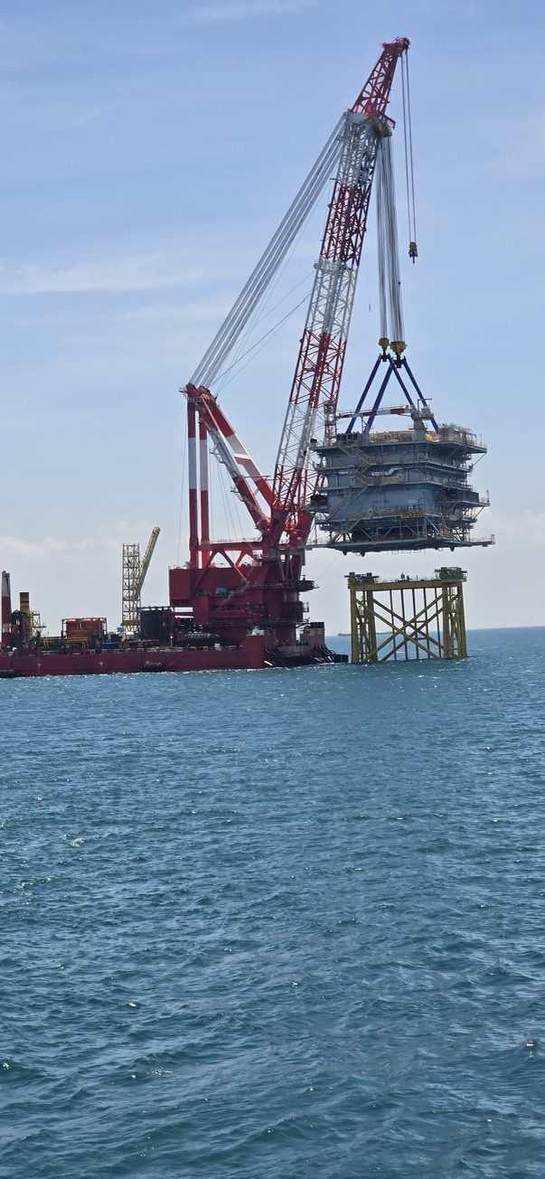 TPC II — OSS topside lift