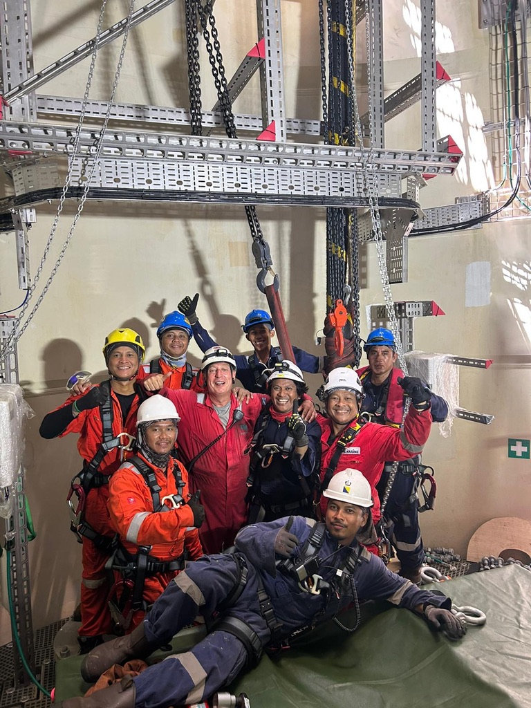 TPC II project team milestone inside the platform