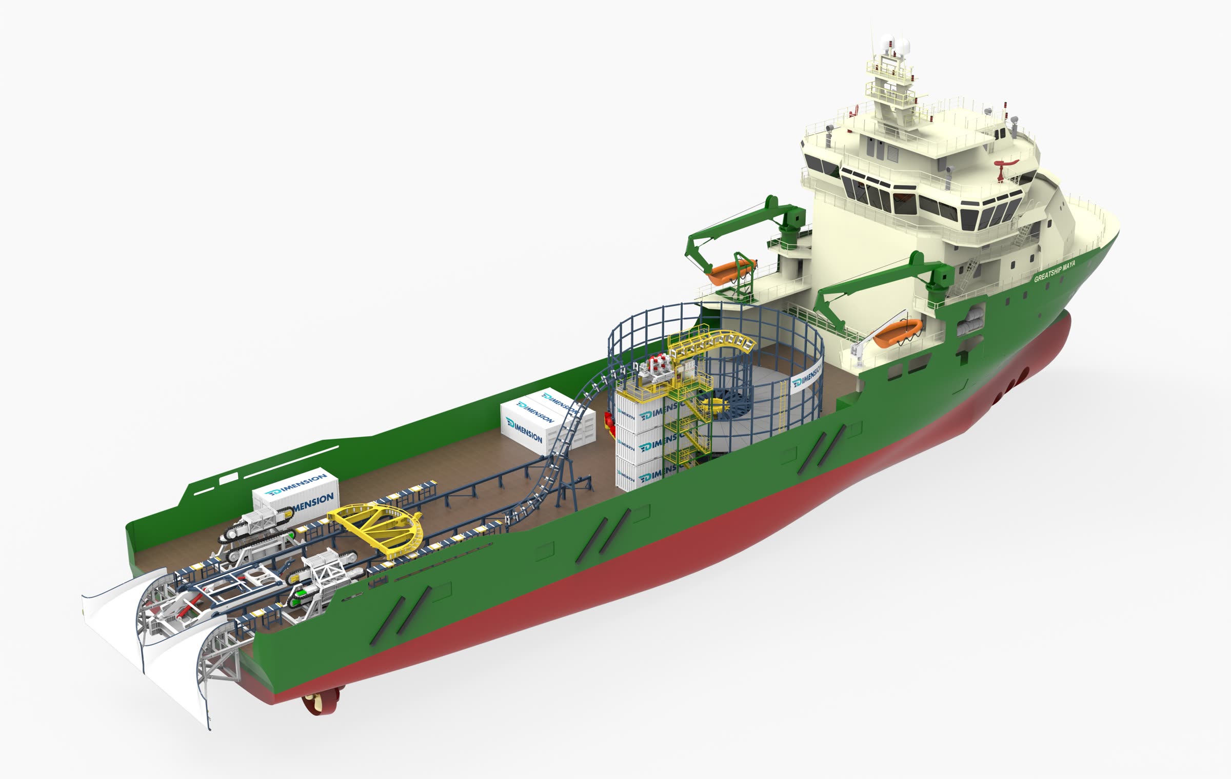 2,500 MT Cable Carousel