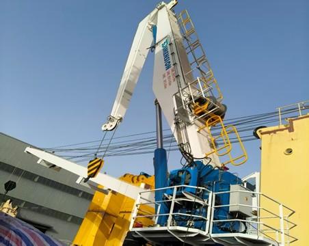 20 MT Knuckle Boom Crane — GL 2030 DP2 Cable Lay Barge — (LS Marine Solution)