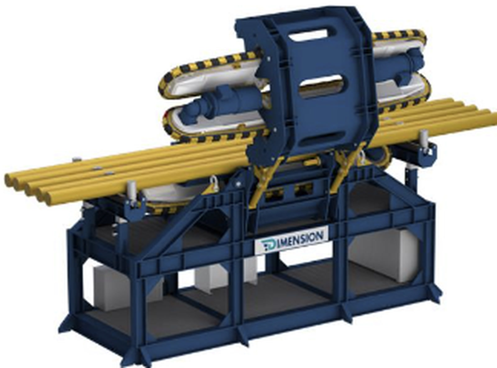 Opposite-side perspective — open-side product loading access