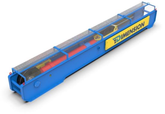 20 T Swiftwave Tensioner SH20H — moving-sheave line-tension compensator (Fugro Singapore Marine, 2020)