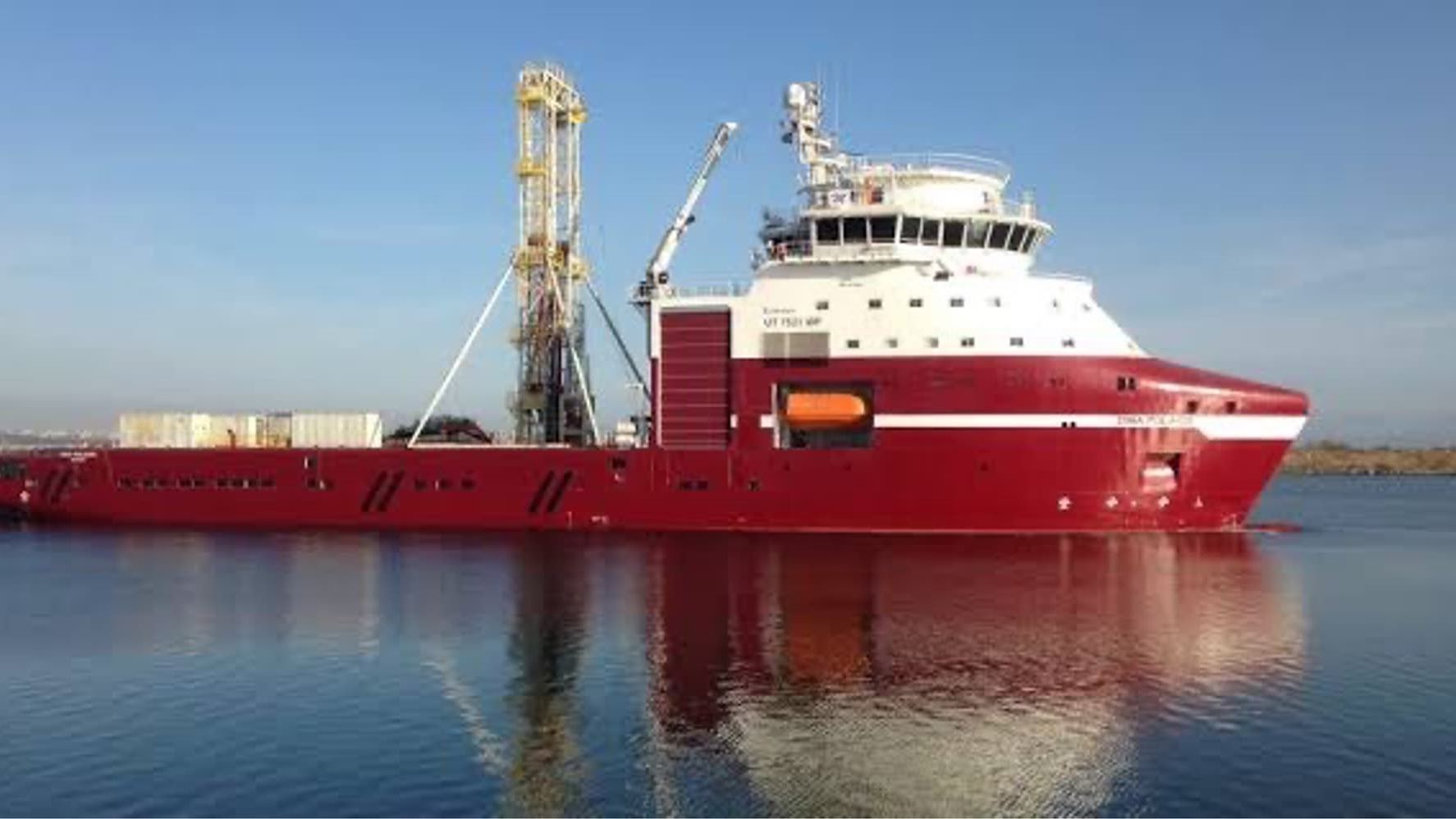 Dina Polaris — GMTR 120 geotechnical drilling rig designed and built by Dimension